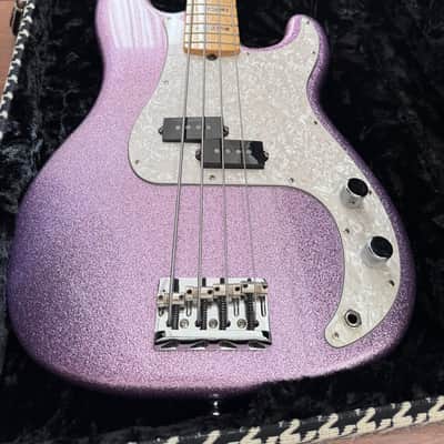 Fender Limited Edition Adam Clayton Precision Bass 2017 - Purple Sparkle image 9