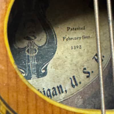 Gibson Style A Mandolin 1908 - Natural image 8
