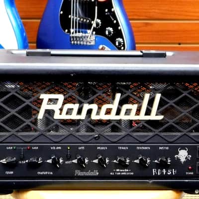 2019 Randall RD45H Diavlo 45W Tube Guitar Head w/ Footswitch! VERY NICE!!! image 1