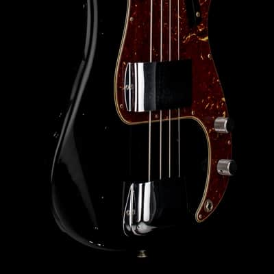 Fender Custom Shop Empire 58 Precision Bass Journeyman Relic - Aged Black #91104 image 6