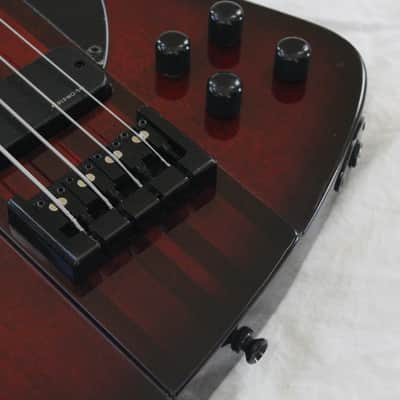 2009 Epiphone Thunderbird Pro IV 4 String Electric Bass Vintage Sunburst Finish + Original Hard Case image 4