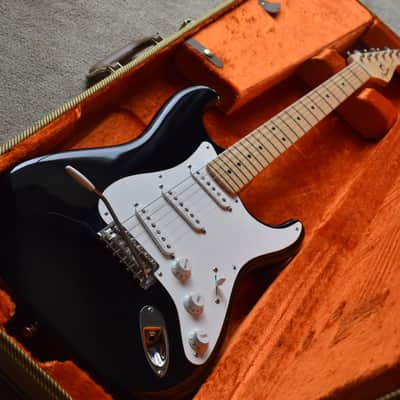 2017 Fender Eric Clapton Stratocaster - Black, Maple - USA - OHSC image 1