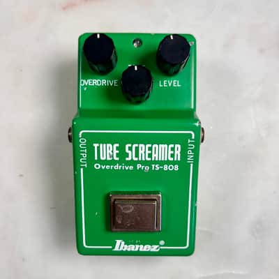 Ibanez TS808 Tube Screamer 1981 - Green s/n 120432 SKU0028 image 6