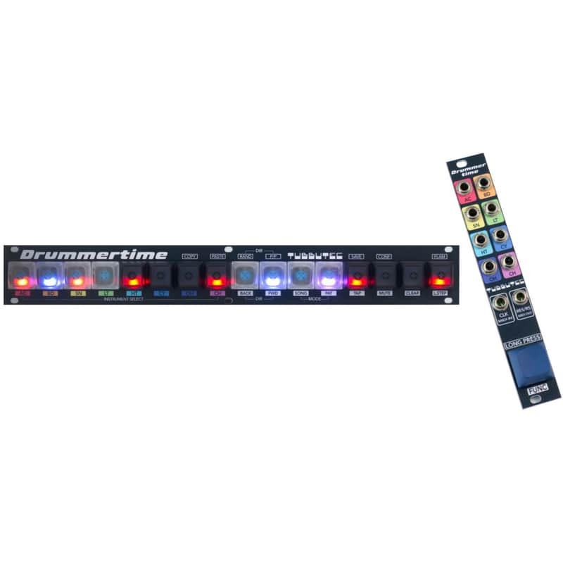 TUBBUTEC Drummertime 60HP+3U (tactile) - sequencer image 1