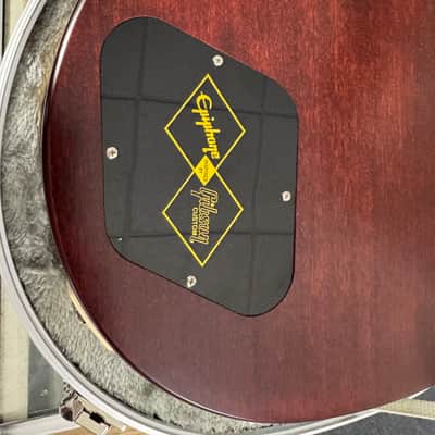 Epiphone - Gibson CUSTOMBUCKER  Pickups, Epiphone 1959 Les Paul Standard Reissue 59 - Bourbon Burst image 10