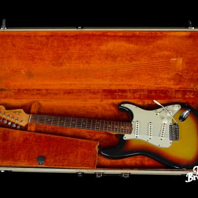 All Original! 1964 Fender Stratocaster Sunburst image 25