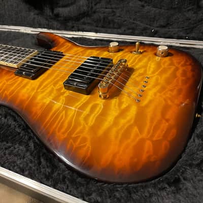 Jackson USA Select Series SLATQH Soloist Arch Top 2003 - 2005 Tobacco Sunburst image 2
