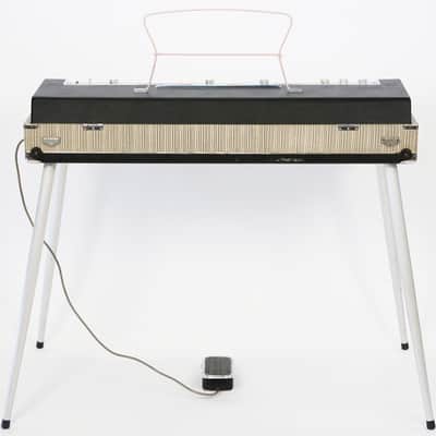 1960s Teisco Teischord GS - 100% Original, Super Rare with Expression Pedal & Sheet Music Stand! image 6