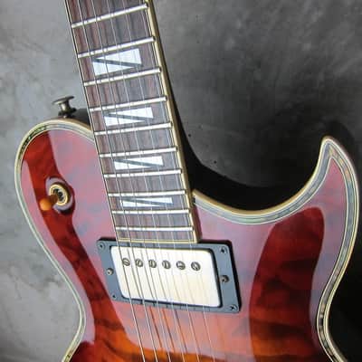 Aria Pro II PE-100 Quilted Maple Top 1993 image 5