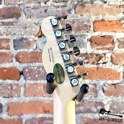 Fender American Elite Telecaster Thinline Electric Guitar w/OHSC (2020s - Satin Jade Pearl Metallic) image 6