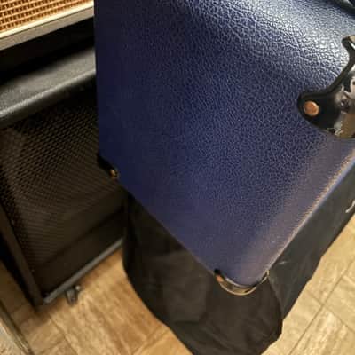 Marshall 6100 30th Anniversary Series 3-Channel 100-Watt Guitar Amp Head 1992 - 1997 - Blue image 7