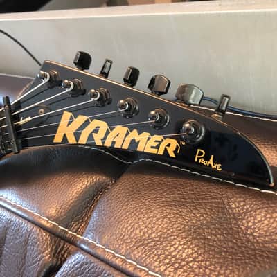 Kramer ProAxe Pro Axe Deluxe 1990 Metallic Black image 15