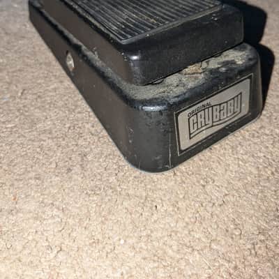 (Low Serial) Dunlop GCB95 Cry Baby Standard Wah 1982 - Present - Black image 1