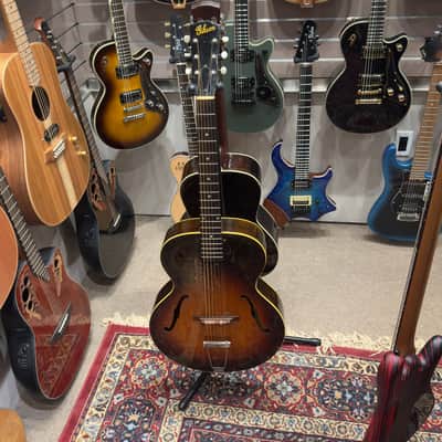 Gibson L-50 (30-40s) F-Hole Sunburst - Fair image 11