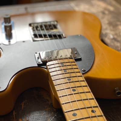 Fender Telecaster '52 Blackguard Reissue Vintage FujiGen E-Serial 'Micawber' 1984-87 Butterscotch Blonde image 8
