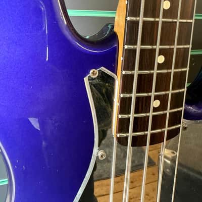 Fender Standard Jazz Bass Midnight Blue 1999 Electric Bass image 7