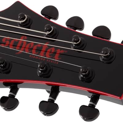 Schecter Sunset-7 ET Red Dawn - Gloss Black (3893) image 10