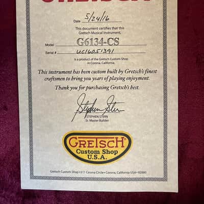 Gretsch Custom Shop Koa Top Penguin Masterbuilt by Steven Stern image 17