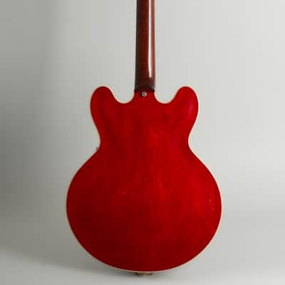 Epiphone Sheraton E212T Arch Top Semi-Hollow Body Electric Guitar (1962), ser. #91718, original grey hard shell case. image 2