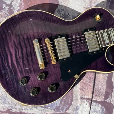 Gibson '59 Les Paul Standard R9 Reissue Custom Shop M2M Murphy Lab Heavy Aged Purple Tiger New Unplayed Auth Dlr 8lb7oz #445 image 2