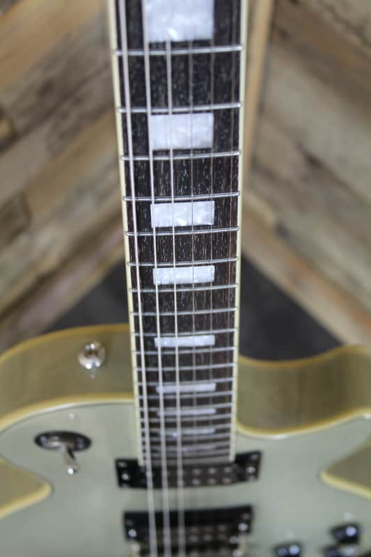 2013 Epiphone Les Paul Custom PRO TV Silver Limited Edition | Reverb