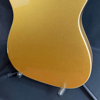 Squier Classic Vibe Custom Telecaster SH Electric Guitar Aztec Gold w/ Bigsby image 12