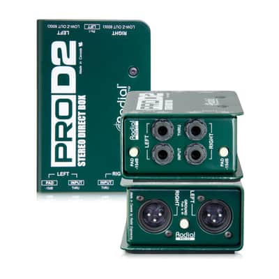 Radial Pro-D2 Full Range Stereo Passive Direct Box - DI Box image 7