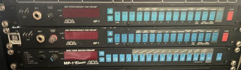 A/DA MP-1 Guitar Preamp 1990s - Black 3TM Mod image 1