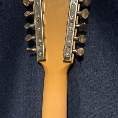 Danelectro Bellzouki 7010 Single Pickup 12-String 1961 - 1969 - Brown Burst image 7