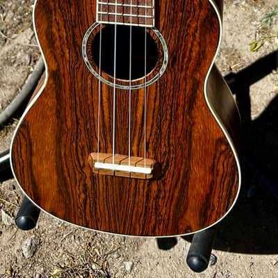 Fender Zuma Exotic Concert Ukulele 2022 - Present - Natural Bocote image 2