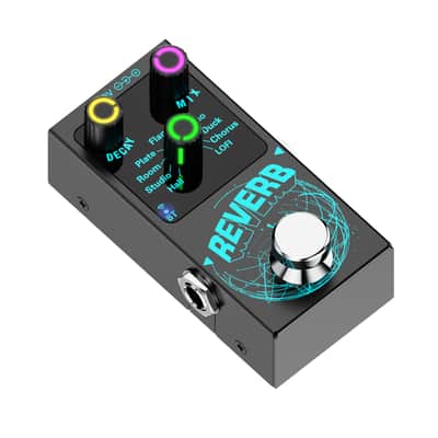 JAMJUM 9-Mode Digital Reverb Effect Pedal True Bypass, price include the import duty for US buyer image 3
