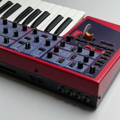 Nord Lead 49-Key 4-Voice Polyphonic Synthesizer 1995 - 1997 - Red image 7