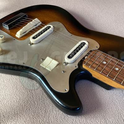 GUYATONE LG-55W 1960s SUNBURST VGC *CLEARANCE* image 1
