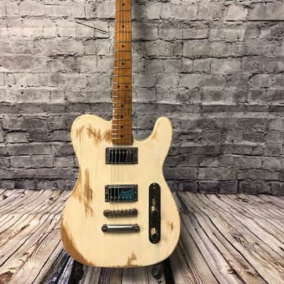 Telecaster Style Custom Guitar Vintage Natural Finish image 1