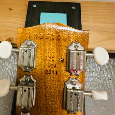 Gibson Les paul jr 2011 - Mercedes blue metallic image 7