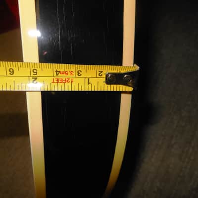 1986 Gibson Black Acoustic Guitar Prototype_(Chet Atkins?)_Thin Body_Sharp Cutaway_Original Case image 19