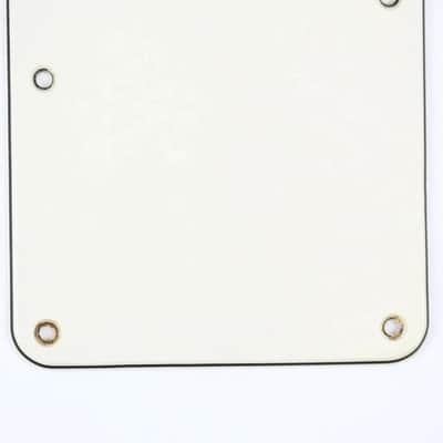 1996 Vintage Fender Stratocaster Plus Tremolo Back White Cover USA 1990s USA image 3