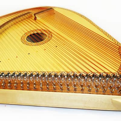 New Traditional Folk Bandura Prima Lviv Chromatic 63 String Musical Instrument made in Ukraine Wonderful Sound! image 6