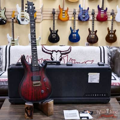 Paul Reed Smith PRS 40th Anniversary Custom 24 Satin Limited Edition Fire Smokeburst (Stained Binding) 7.70 lbs image 5