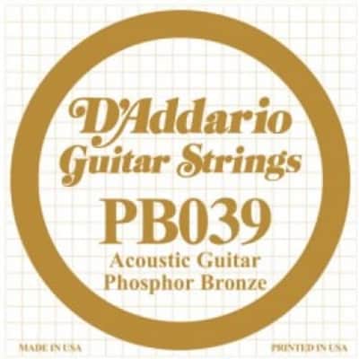 D'Addario Corde guitare folk. 039 image 2