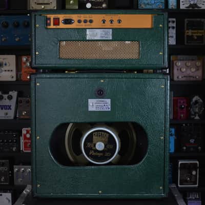 Cornell TSR20 Head and 1/12 Cabinet 2024 - British Racing Green Tolex image 10