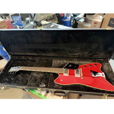 Gretsch G6199 Billy-Bo Jupiter Solid Body Electric Guitar w/ Case - Firebird Red (Pre-Owned) image 4
