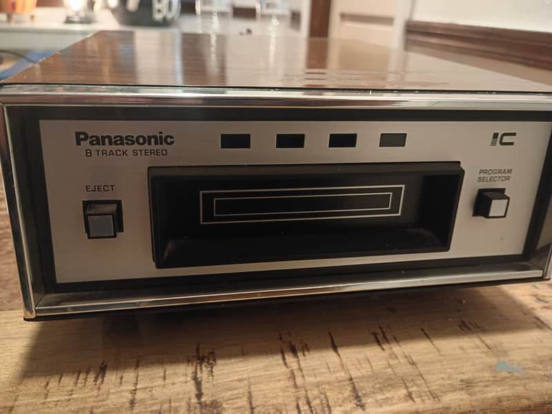 Vintage Panasonic RS-802US Stereo 8-Track Player image 1