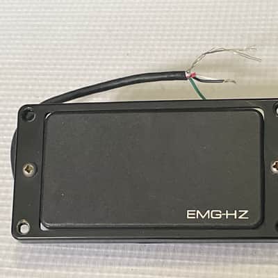 2000's Jackson DXMG EMG-HZ H3 Black USA Bridge Humbucker Guitar Pickup w/ Ring 13k image 2