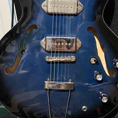 Epiphone Gary Clark Jr. Signature "Blak & Blu" Casino 2015 - 2019 - Black & Blu image 2
