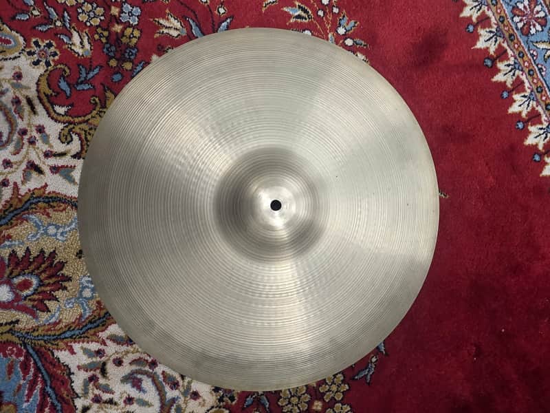 Zildjian 18" Crash Ride Hollow Logo 1417g 1970s image 1