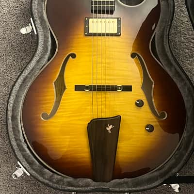 Eastman AR480CE John Pisano 30th Anniversary 2023 - Present - Sunburst image 3