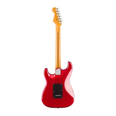 Fender American Ultra II Stratocaster SSS Electric Guitar, Maple Fingerboard W/Case - Sinister Red image 6