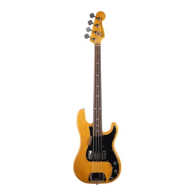 Vintage Fender Precison P Bass Natural 1979 image 4