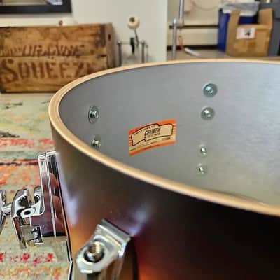 Gretsch USA Custom 18-14-12" Bop Kit in Satin Classic Sunburst 6-ply Maple/Gum 2025 image 22